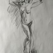 Final drawing for the anatomy course. Un progetto di Disegno, Disegno anatomico, Belle arti e Disegno realistico di Maura Serrano - 19.01.2026