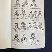 My favorite movies sketchbook. Un proyecto de Ilustración tradicional, Dibujo a lápiz, Dibujo y Sketchbook de Marta Freschi - 20.01.2026