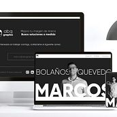 Portfolio web - abq graphic . CSS, Pengembangan Web, Desain Web, HTML, JavaScript, Desain Produk Digital, Dan Pemrograman proyek oleh Marcos Bolaños Quevedo - 01.20.2026