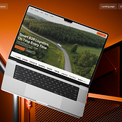 PrimeRoute | Logistics Company | Landing page. Un proyecto de Diseño Web, UX / UI y Teoría del color de Sofiia Tatara - 20.01.2026