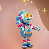 Render final con iluminación. 3D, Design de personagens, Modelagem 3D, Design de personagens 3D, e 3D Design projeto de cinthyaneko - 22.01.2026