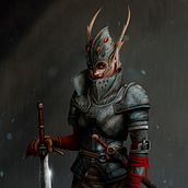 ELVEN DRAGON RIDER. Character Design, Concept Art, Digital Drawing, Digital Illustration, Digital Painting, and Traditional illustration project by Luis Torres (Mr. Flama) - 01.23.2026