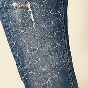 My first Sashiko denim . % marzka_fecit tarafından hazırlanan Kendin Yap, Nakış, El, af Sanatları, Tekstil Tasarımı, Ve Geri dönüşüm projesi - 01.23.2026