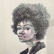 Ball point pen drawing  Ein Projekt aus dem Bereich Zeichnen mit Buntstiften, Zeichnung, Porträtzeichnung und Sketchbook von Bryant Hunter - 26.01.2026