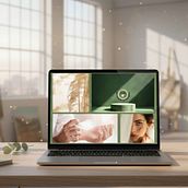 Guia de Estilo y Pagina Web. Web Design, and Content Marketing project by fatine_sebti - 01.27.2026