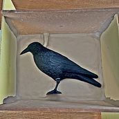 El cuervo. Arts, Crafts, Fine Arts, and Ceramics project by Ricardo Rod - 01.27.2026