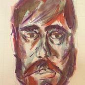 Mi primer retrato . Arte plastice, Desen de portret, Pictura și Pictură în acuarelă de Júlia Rodrigues - 01.27.2026