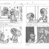 Un adiós . Un proyecto de Ilustración animada, Animación, Animación de personajes, Ilustración digital, Dibujo, Dibujo anatómico, Ilustración tradicional, Motion Graphics, Stor y board de clau93avila2 - 28.01.2026