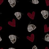 Borboletas coração . Projekt z dziedziny Projektowanie dodatków, Projektowanie ubrań, Trad, c, jna ilustracja, Projektowanie mod, Stemple, Pattern design, Druk tekst i ln użytkownika Grasiele Santos - 29.01.2026