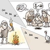 Wer es selbst tut, tut es für drei. Ein Projekt aus dem Bereich Digitale Illustration von enri_t - 30.01.2026