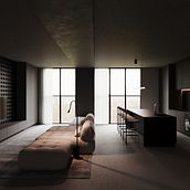 ESCENA COCINA Y SALA ONYX HEARTH . % Jonathan Jackson tarafından hazırlanan 3D Modelleme, Ve İç Mimarlık projesi - 01.31.2026