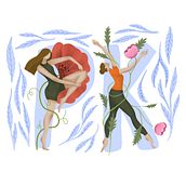 W ruchu moich własnych listów. Projekt z dziedziny Ilustracja c, frowa, Projektowanie graficzne, Kreat i wność użytkownika Paulina Korowicka - 31.01.2026