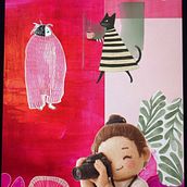 Un cuadro . Un proyecto de Diseño y Collage de Lila Gras - 01.02.2026