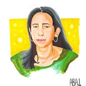 Autorretrato con marcadores. Color Theor, Comic, Traditional illustration, and Painting project by tataacevedo - 02.02.2026