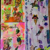 Brights and collage . % zoeinman tarafından hazırlanan Kolaj, Geleneksel illüstras, on, Kağıt El Sanatları, Ve Eskiz defteri projesi - 02.02.2026