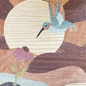 Hummingbird . Arte și meșteșuguri, Prelucrarea lemnului, Design accesoriu, Design interior și DIY de rabbitrebel - 02.02.2026