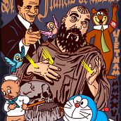 St. Francis of Assisi. Projekt z dziedziny Ilustracja c i frowa użytkownika woodcutter Manero - 03.02.2026