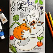 The Very Hungry Ghost . Ilustrasi Digital proyek oleh peter hester - 02.06.2026