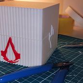 Caja para mazo de Magic. 3D, 3D Design, Product Design, and 3D Modeling project by angelcadiz - 02.07.2026