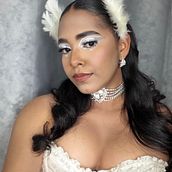 White swan makeup Ein Projekt aus dem Bereich Kunstleitung, Modedesign, Modefotografie und Kino, Video und TV von Sareth Cabrera - 07.02.2026