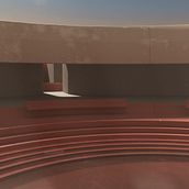 Desert Oasis. 3D, Modelagem 3D, e Arquitetura digital projeto de Paul Williamson - 09.02.2026