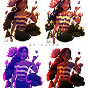 Cartoon-Style Character Illustration. Projekt z dziedziny Projektowanie postaci, R, sunek c, frow, Ilustracja c, frowa, Malarstwo c i frowe użytkownika Anindita Dey - 11.02.2026