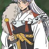 Sesshōmaru 殺生丸 Digital Illustration. Un proyecto de Ilustración digital y Manga de Jordan B - 12.02.2026