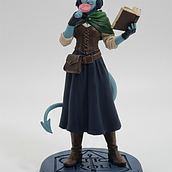 Jester Lavorre — Miniatura pintada a mano | The Mighty Nein. Arts, Crafts, Decorative Painting, Fine Arts, and Sculpture project by analauchg - 02.12.2026