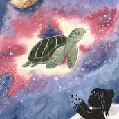 Les premiers mots d’une petite fille Ein Projekt aus dem Bereich Digitale Illustration, Zeichnung, Traditionelle Illustration, Malerei und Aquarellmalerei von Claire - 13.02.2026