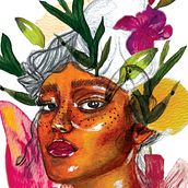 Selva Interior. Fine Arts, Traditional illustration, Painting, Watercolor Painting, Drawing, Portrait Drawing, Artistic Drawing, Graphic Design, and Creativit project by Barbara Rojas - 02.13.2026