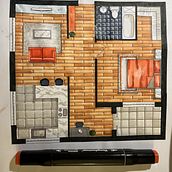 primo lavoro. Un proyecto de Dibujo de anntonella mossotto - 13.02.2026