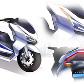 VIRION Motorcycle Concept . % Fatur Abdigama tarafından hazırlanan Ürün Tasarımı, Dijital Ürün Tasarımı, Endüstri, Ve el tasarım projesi - 02.14.2026