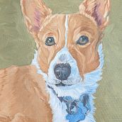 Realistic Pet Portraits with Oil- My own pet. Projekt z dziedziny  Sztuki piękne,  Malarstwo,  R, sunek i Malarstwo olejowe użytkownika Kristen Lower - 14.02.2026