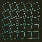 Structured chaos. JavaScript, Motion Graphics, Multimídia, e Programação  projeto de olatubosundiyaolu - 15.02.2026