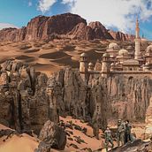 DUNE. Digital Illustration, Concept Art, and Matte Painting project by David Roi Corral Naveira - 02.17.2026