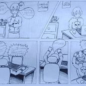 Días en Venezuela. Ilustração digital, Mangá, Narrativa, Stor, e telling projeto de Cristián Jesús Guevara - 18.02.2026