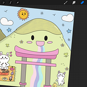 Kawaii Japón. Character Design, Digital Illustration, and Manga project by mirosalazar_b - 02.19.2026