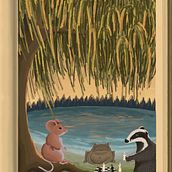A Leaf in the Willows. Een project van Digitale illustratie van Shannon Carter - 19.02.2026
