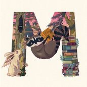 M é de Mira. Ilustração infantil, Ilustração digital, Lettering, e Narrativa projeto de Inna Heller - 22.02.2026