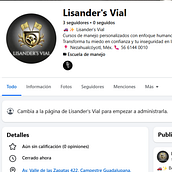 CAMPAÑA LISANDERS VIAL. Un proyecto de Marketing, Marketing Digital, Marketing para Facebook, Instagram, Mobile marketing, Redes Sociales, Marketing para Instagram, Growth Marketing y SEM de Josías Isai Morales García - 23.02.2026