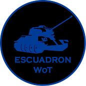 Logo: Escuadron WoT. Projekt z dziedziny Projektowanie graficzne użytkownika Gino Druetta - 23.02.2026