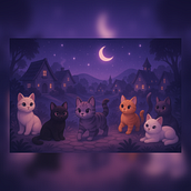 💜 MONNYORI 💜 — where dreams have paws. Video Games, Script, and Game Design project by lebergreta98 - 02.24.2026
