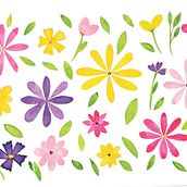 Flores en acuarela Ein Projekt aus dem Bereich Traditionelle Illustration, Botanische Illustration, Musterdesign und Aquarellmalerei von Angélica M. Cardenas M. - 24.02.2026