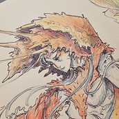 The Queen of Reef. Un projet de Créativité, Dessin, Illustration traditionnelle , et Carnet de croquis de Miriam XIII - 25.02.2026