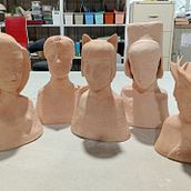 A Series of Busts. Fine Arts, and Sculpture project by Rhaine Clayton - 02.26.2026