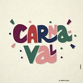 Lettering Carnaval Ein Projekt aus dem Bereich H, Lettering und Digitale Illustration von j_ronald - 27.02.2026