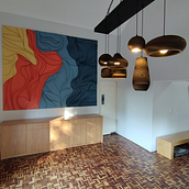 De la IA al mundo real. Een project van  Creativiteit,  Ontwerp, DIY, Schilderij, 3D, Interieurontwerp,  3D-modellering, Kunstmatige Intelligentie,  Design management, Interactief ontwerp, Houtbewerking e Industrieel ontwerp van Wa K Moles Guadarrama - 28.02.2026