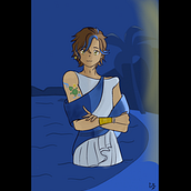 Kyros. Character Design, Comic, Digital Illustration, and Traditional illustration project by nekomayay - 02.28.2026