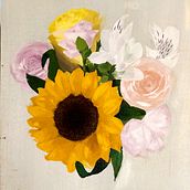 1r ramo: pintura al óleo . Lukisan Min, Dan ak proyek oleh Tingting Pan - 03.02.2026