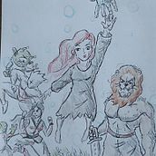 Proyecto :). Character Design, Drawing, Pencil Drawing, Sketchbook, and Sketching project by m_fagian - 03.02.2026